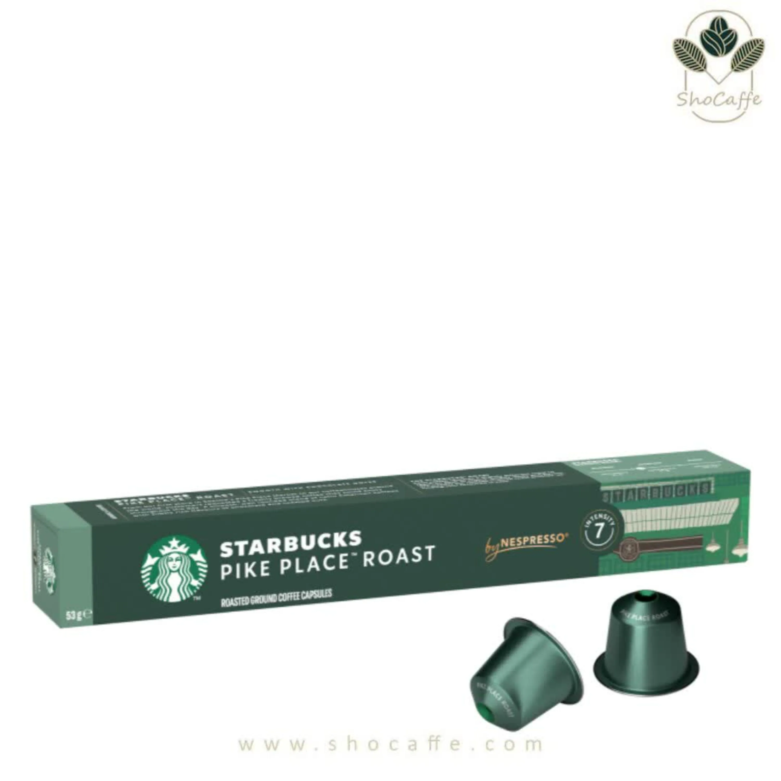 کپسول قهوه نسپرسو استارباکس مدل پایک پلیس Starbucks Pike Place